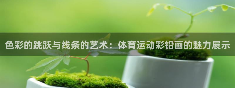 哈哈体育下载：色彩的跳跃与线条的艺术：体育运动彩铅画的魅力展示